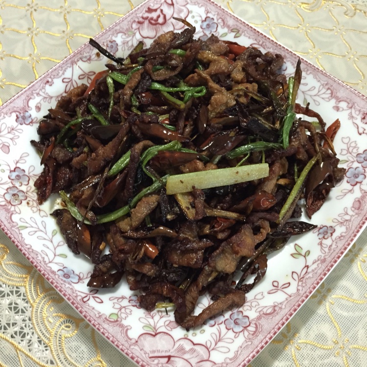 香辣肉丝