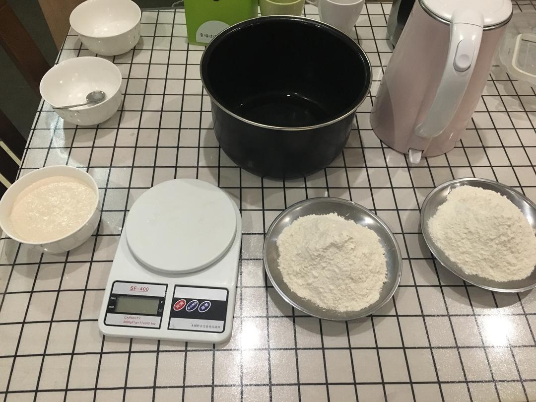 纯奶手撕吐司的做法 步骤1