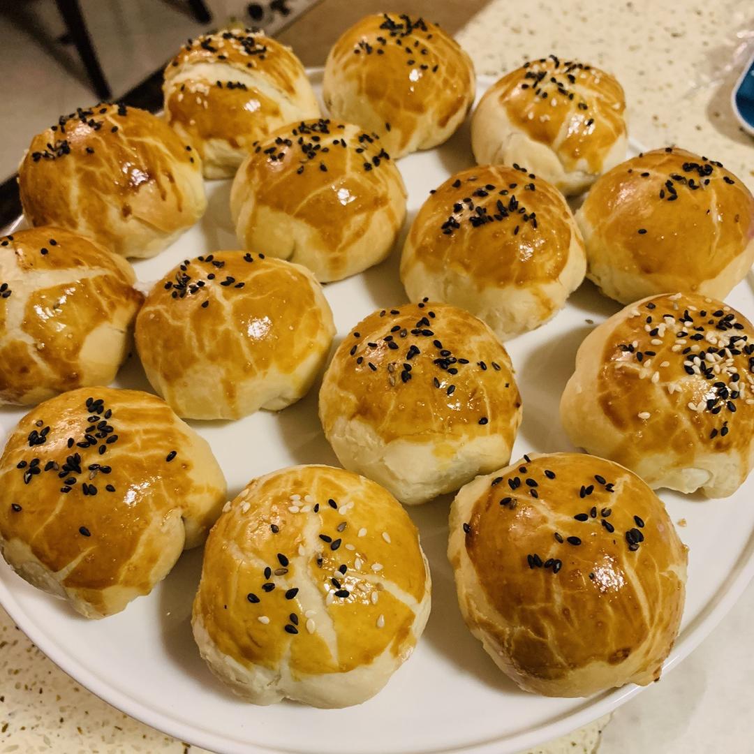 不用揉出膜、不用醒面就能酥掉渣的中式酥皮点心