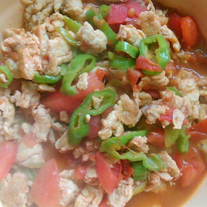 鸡蛋炒西红柿i
