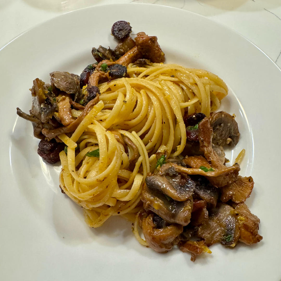 随意版鸡油菌carbonara