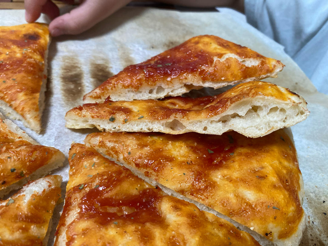 薄底意大利披萨(小高姐版)