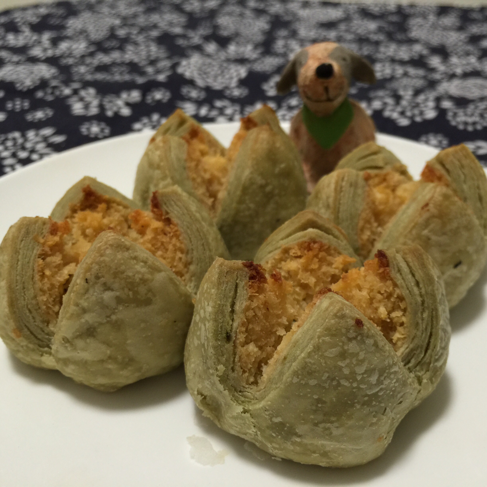 花开富贵之四种口味的椰蓉开口酥