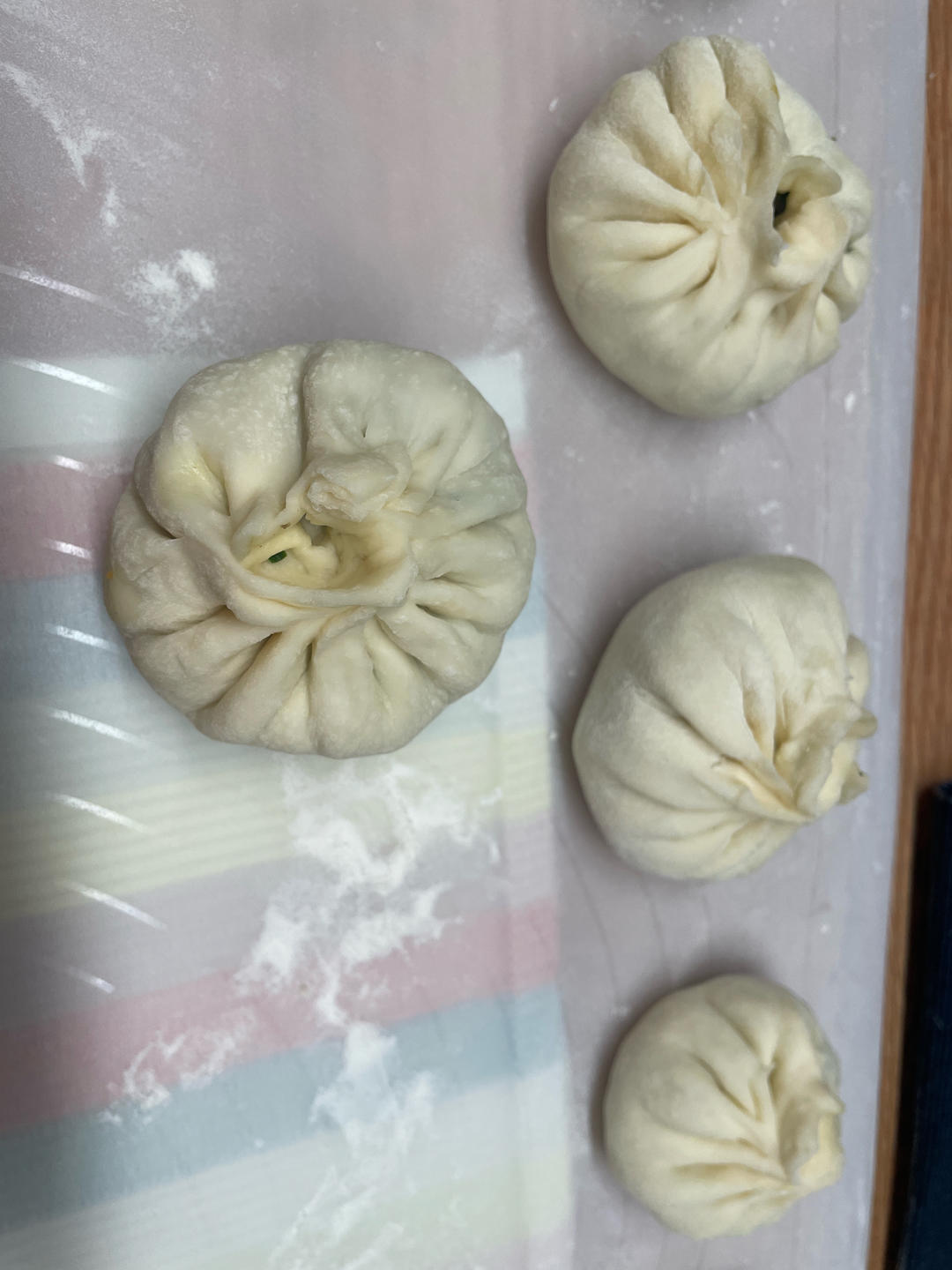 「韭菜鸡蛋素馅儿」这样调/比肉香😍😍😍