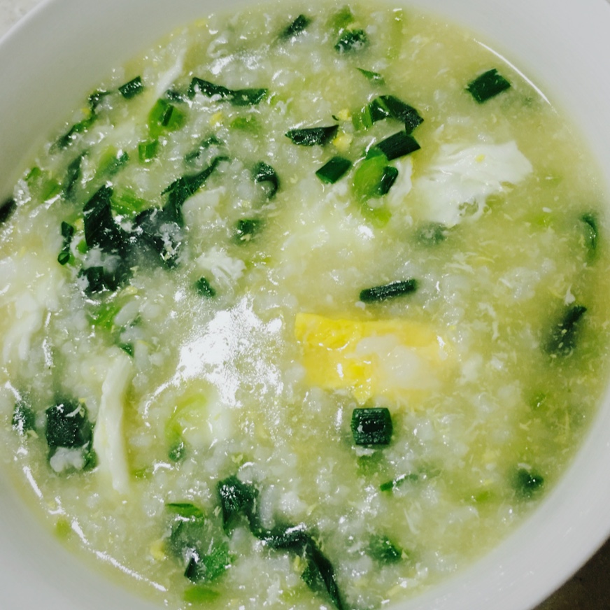 青菜粥