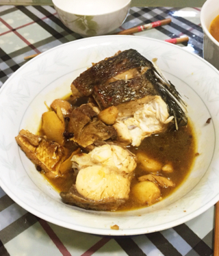 红烧鲢鱼