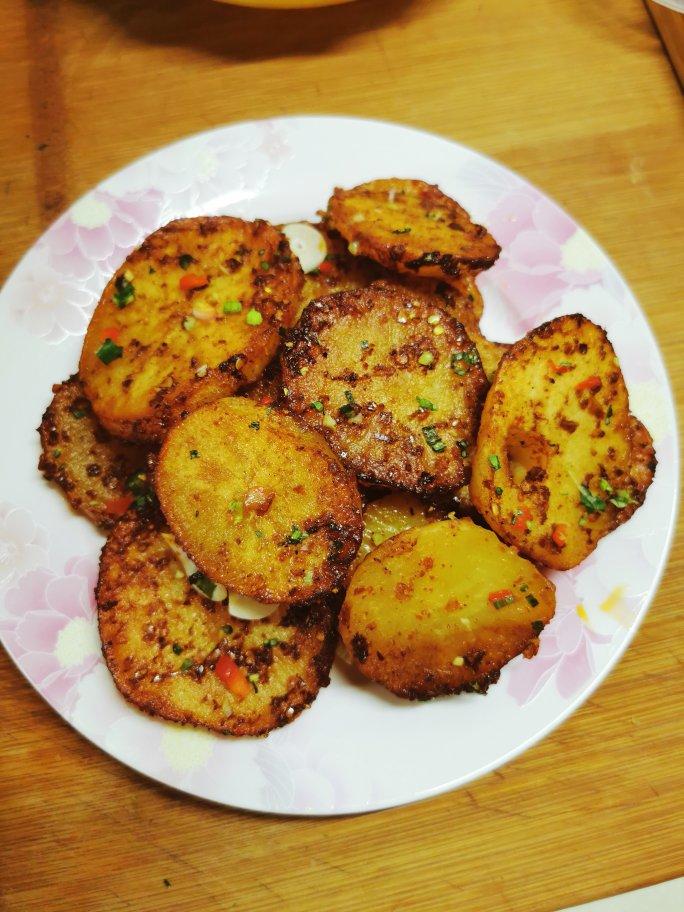 比肉好吃的香煎土豆