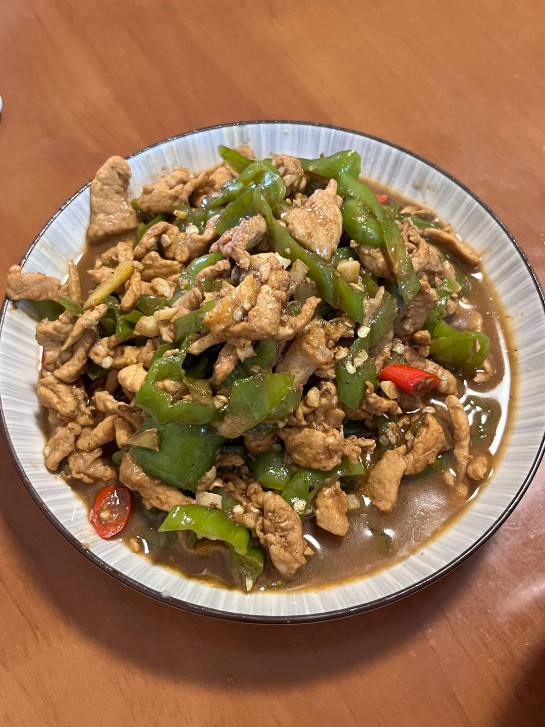 ‼️好吃到舔盘的青椒肉丝盖浇饭