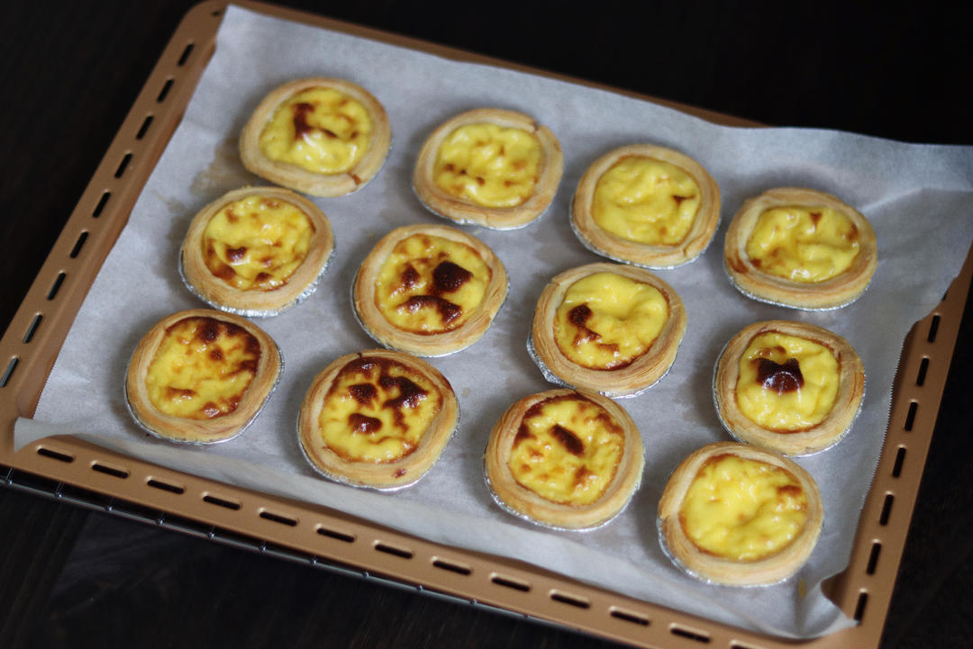 超嫩滑的葡式蛋挞(全蛋版)新手友好『秒杀KFC』