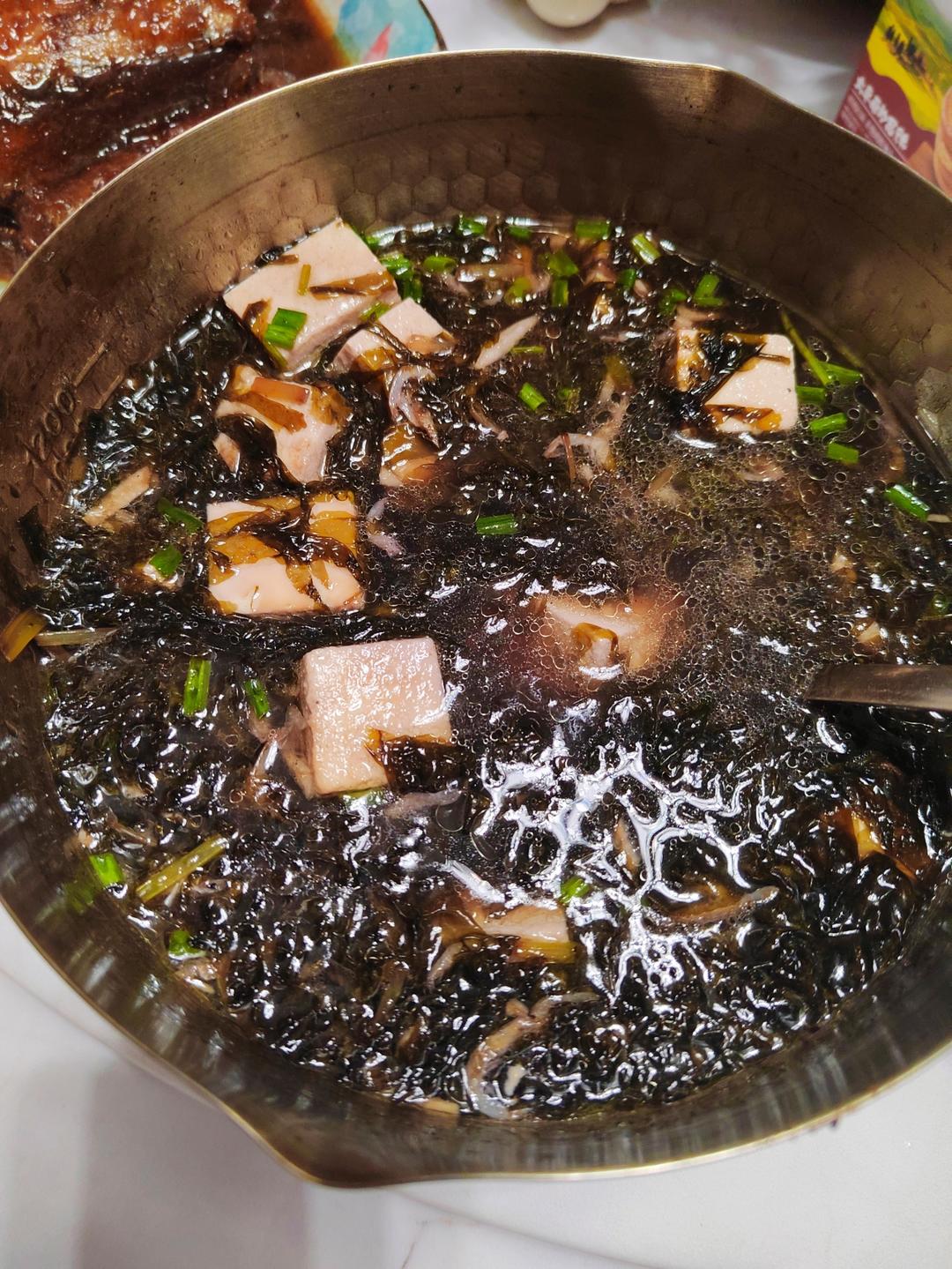 紫菜豆腐汤