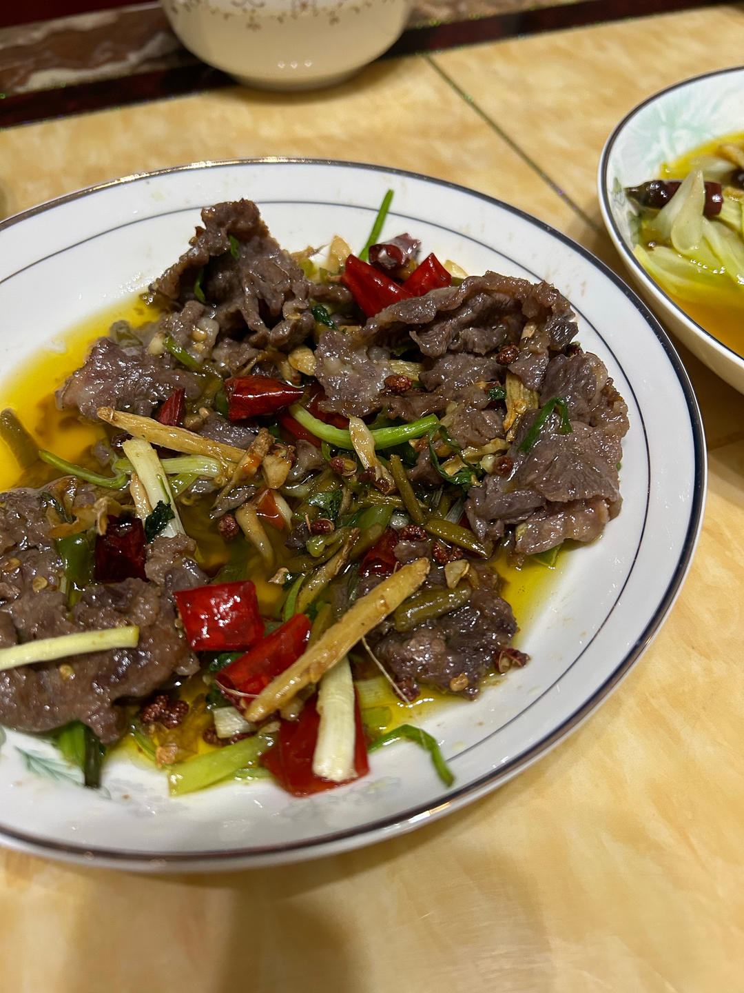 香菜牛肉