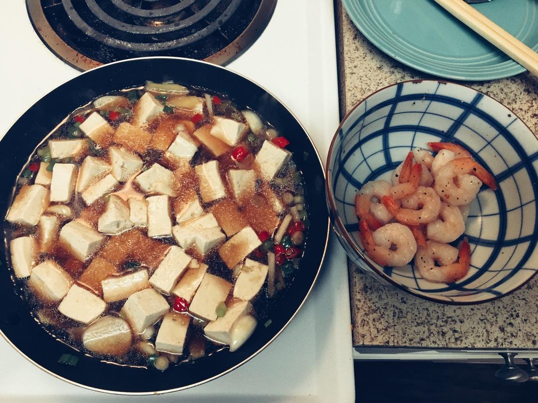 虾仁豆腐