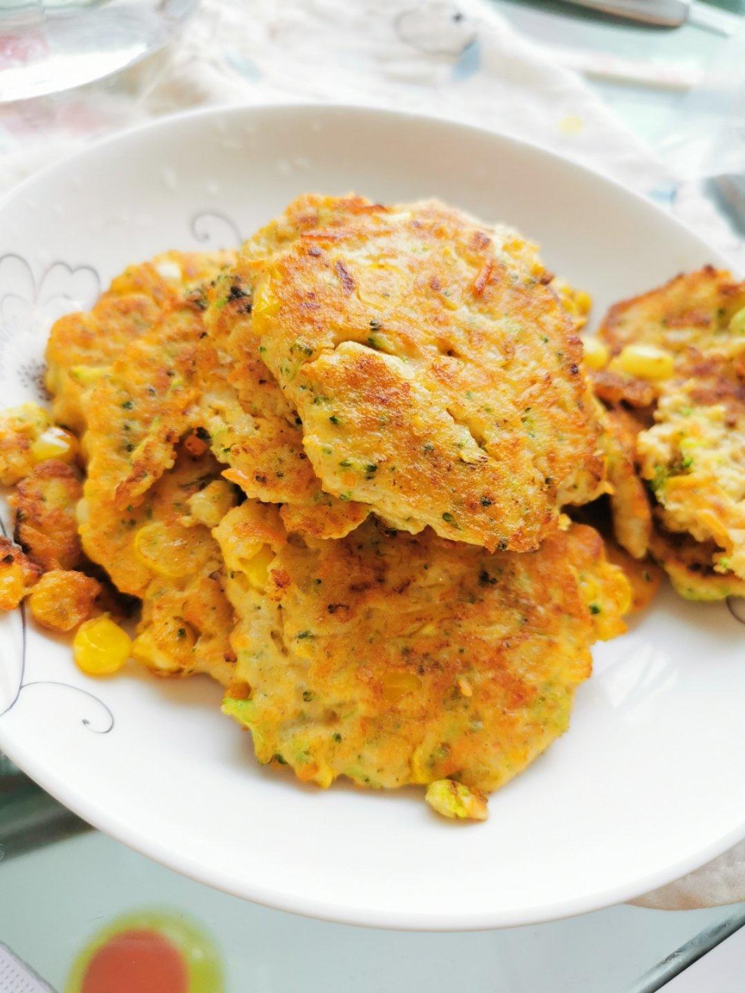 【蔬菜鸡肉饼】