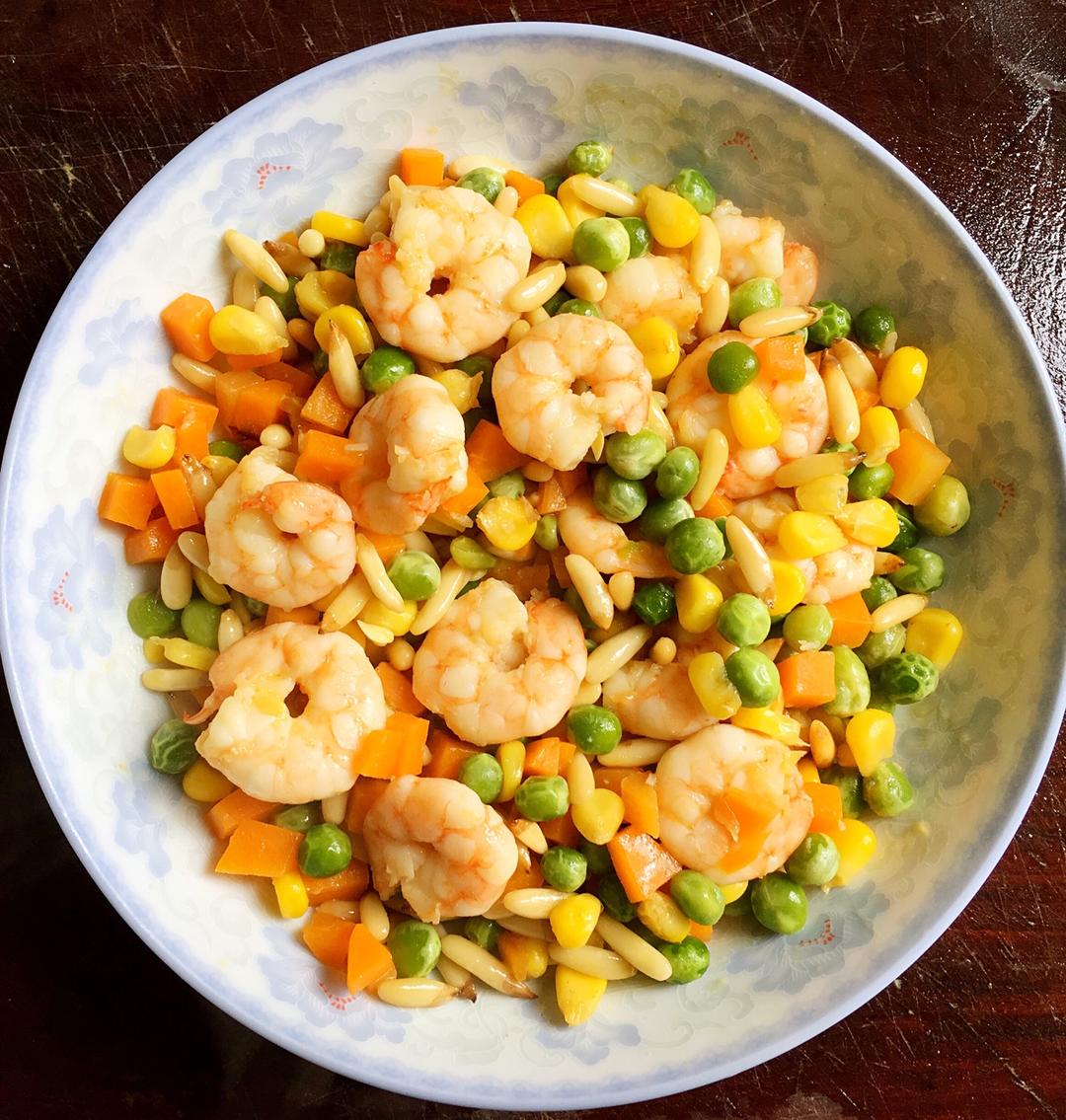 五彩虾仁