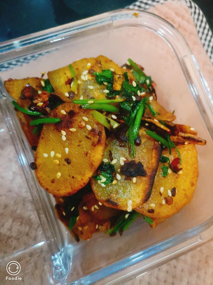 香煎土豆片（下饭神器）