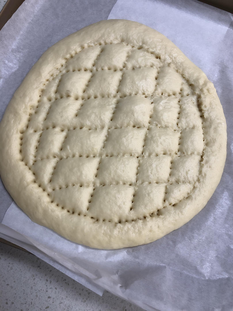 鲜虾🍤培根披萨🍕“内附敲好吃的饼皮做法”