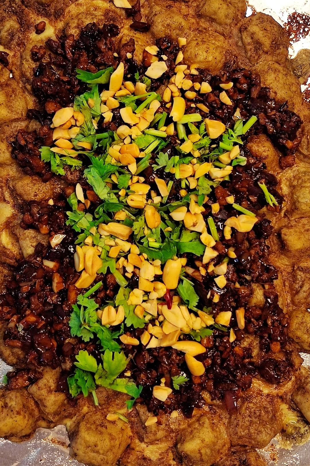 好吃赛过肉的烤包浆豆腐