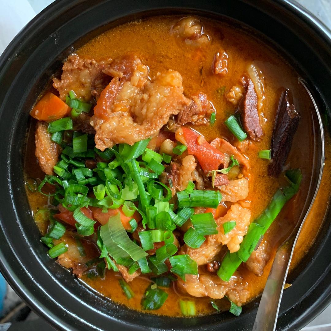 番茄土豆炖牛腩