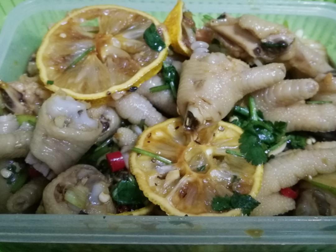 超好吃的🍋酸辣凤爪