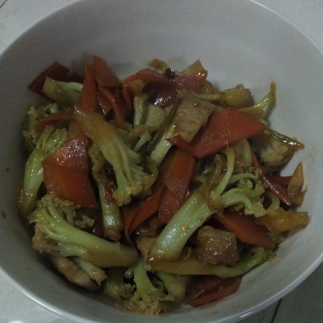 干锅有机花菜