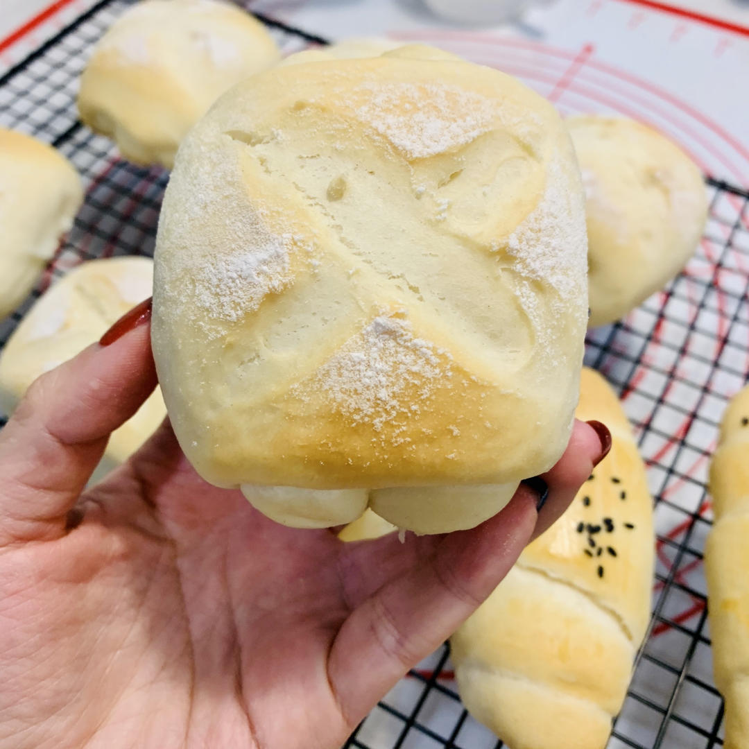 软噗噗日式牛奶卷（直接法）