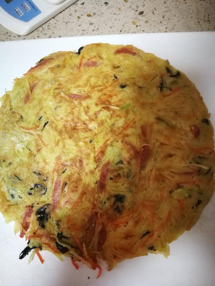 随心所欲土豆丝饼