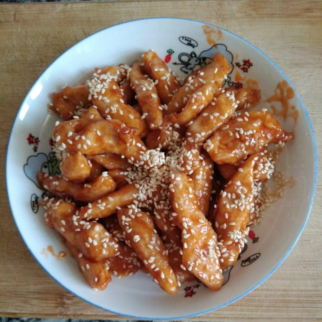 茄汁鸡柳