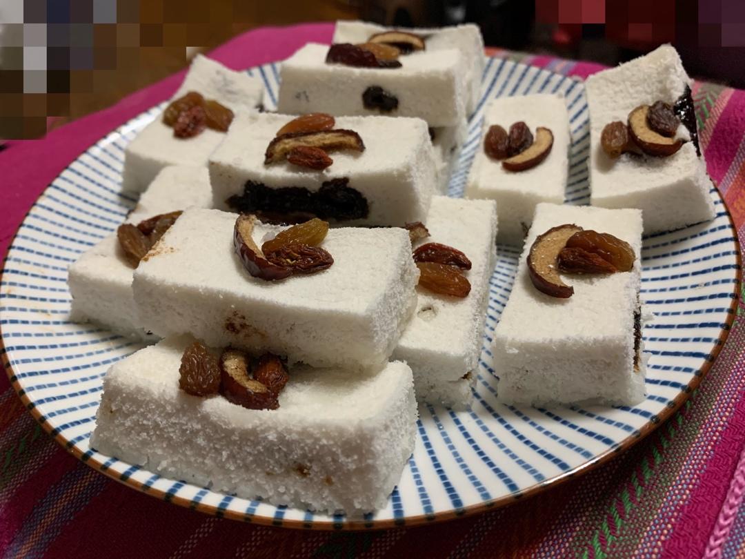 豆沙松糕
