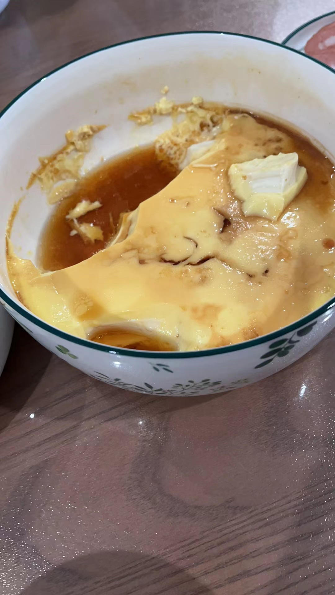 内脂豆腐蒸蛋羹