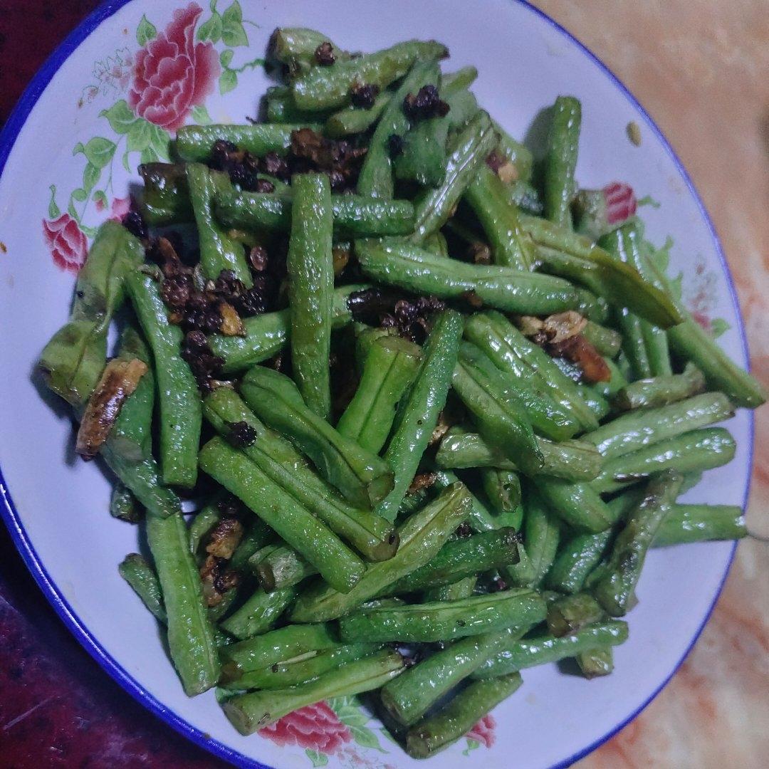 家庭版干煸豆角