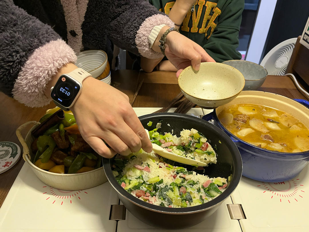 上海版咸肉菜饭
