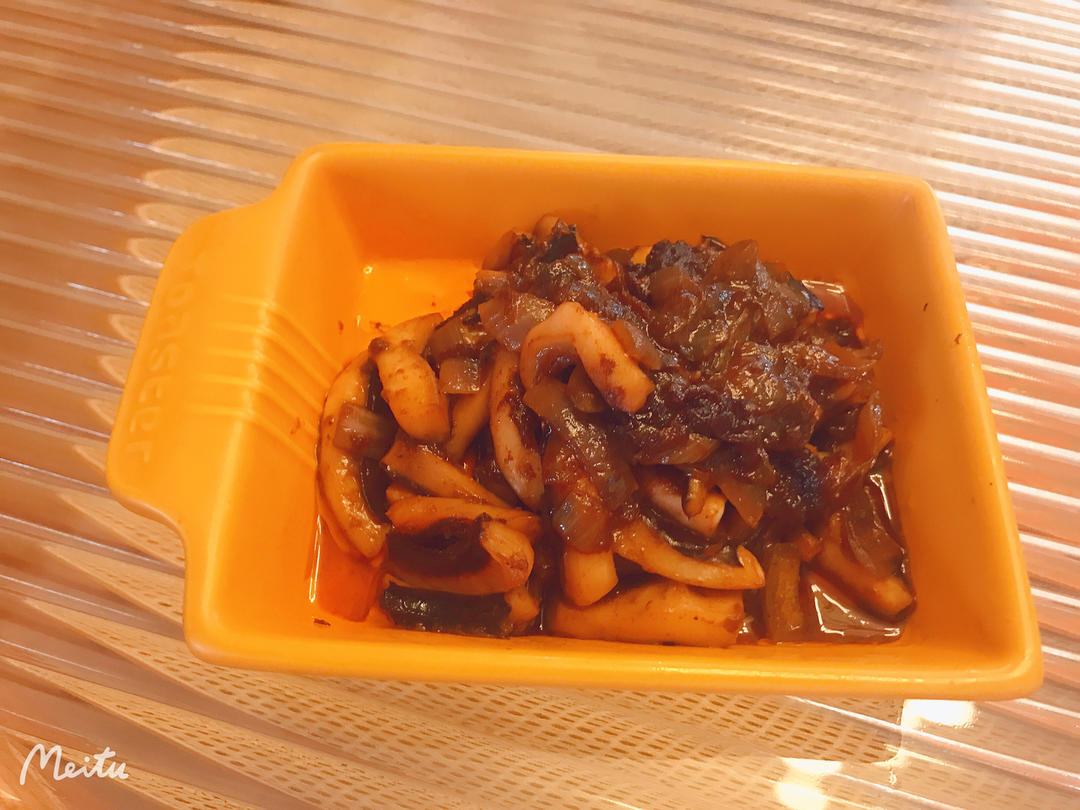 香辣沙茶鱿鱼须
