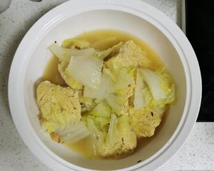 白菜炖冻豆腐的做法 步骤5
