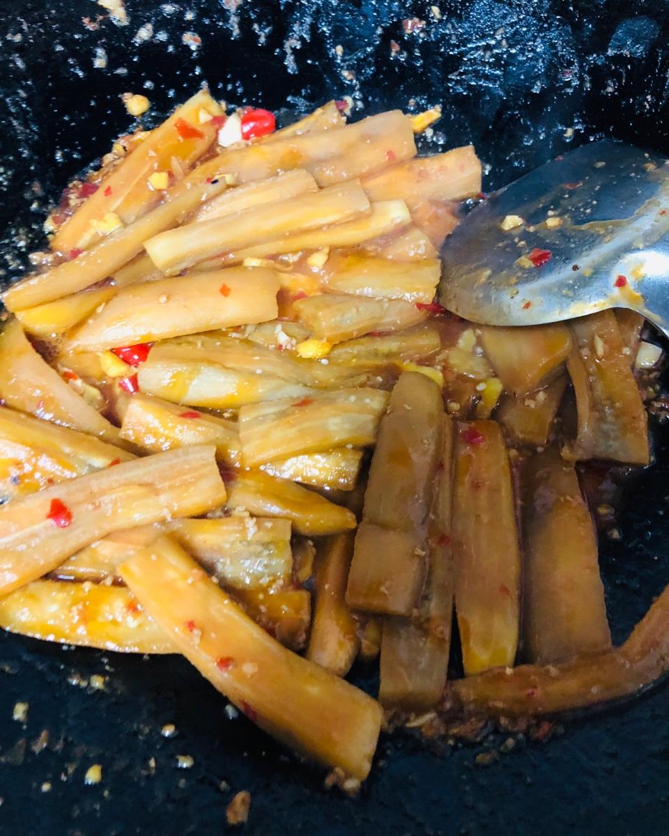 红烧肉沫茄子