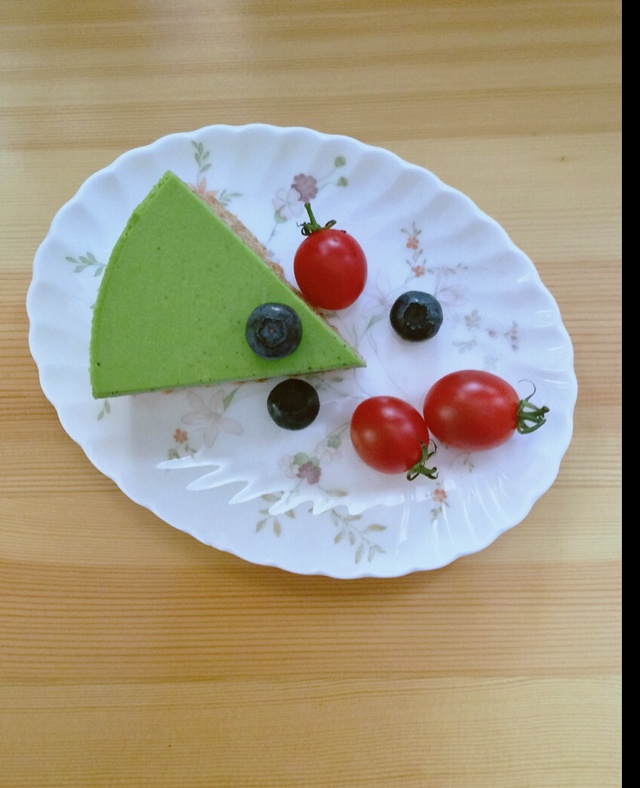 酸奶抹茶冻芝士蛋糕