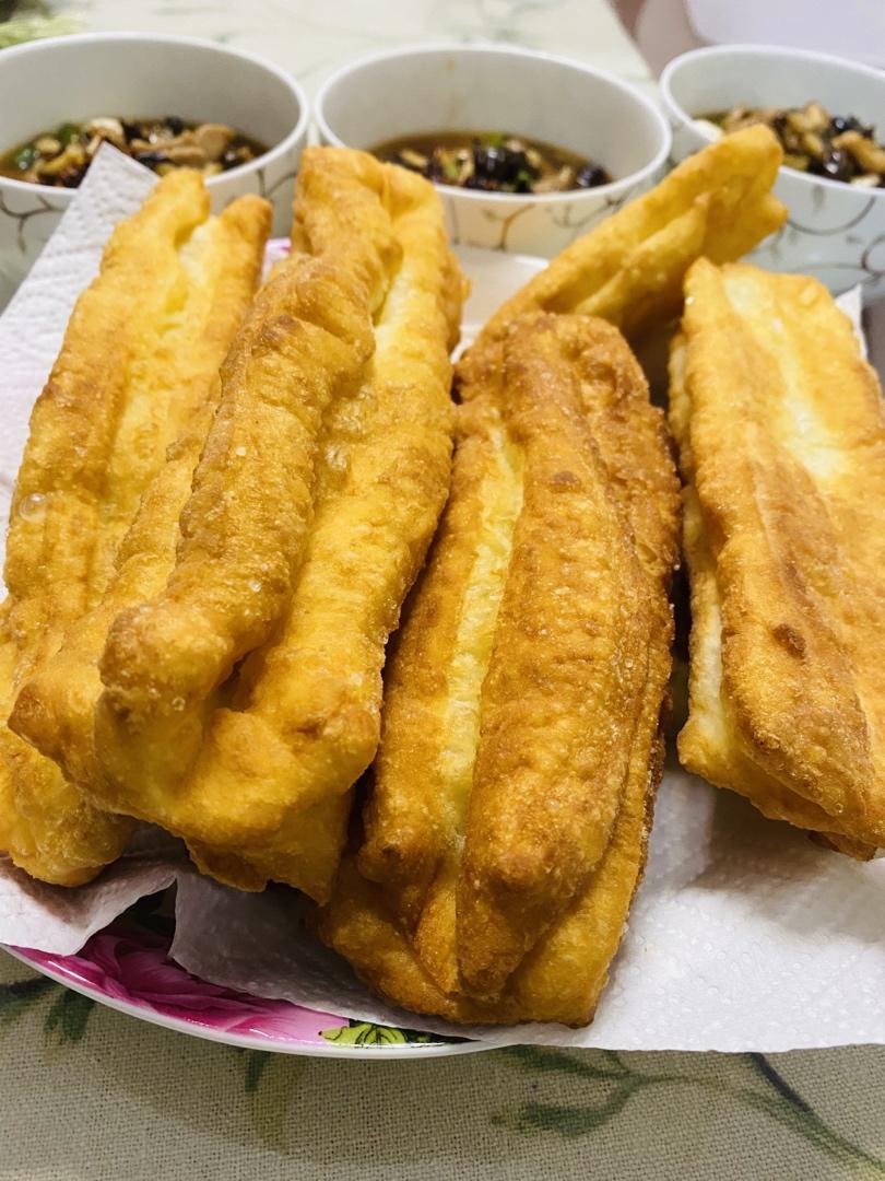 快手早餐～自制油条（酵母版，不含泡打粉、膨松剂）