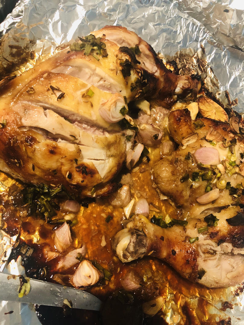 零失败无油烤箱脆皮鸡大腿