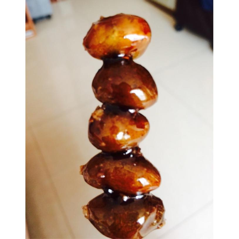 冰糖葫芦山药豆版