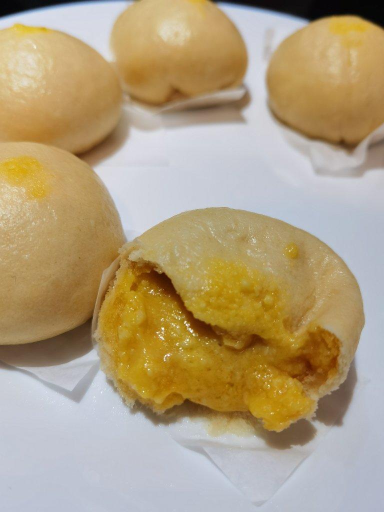 【流沙包】流心的包子，这样填馅一步到位！