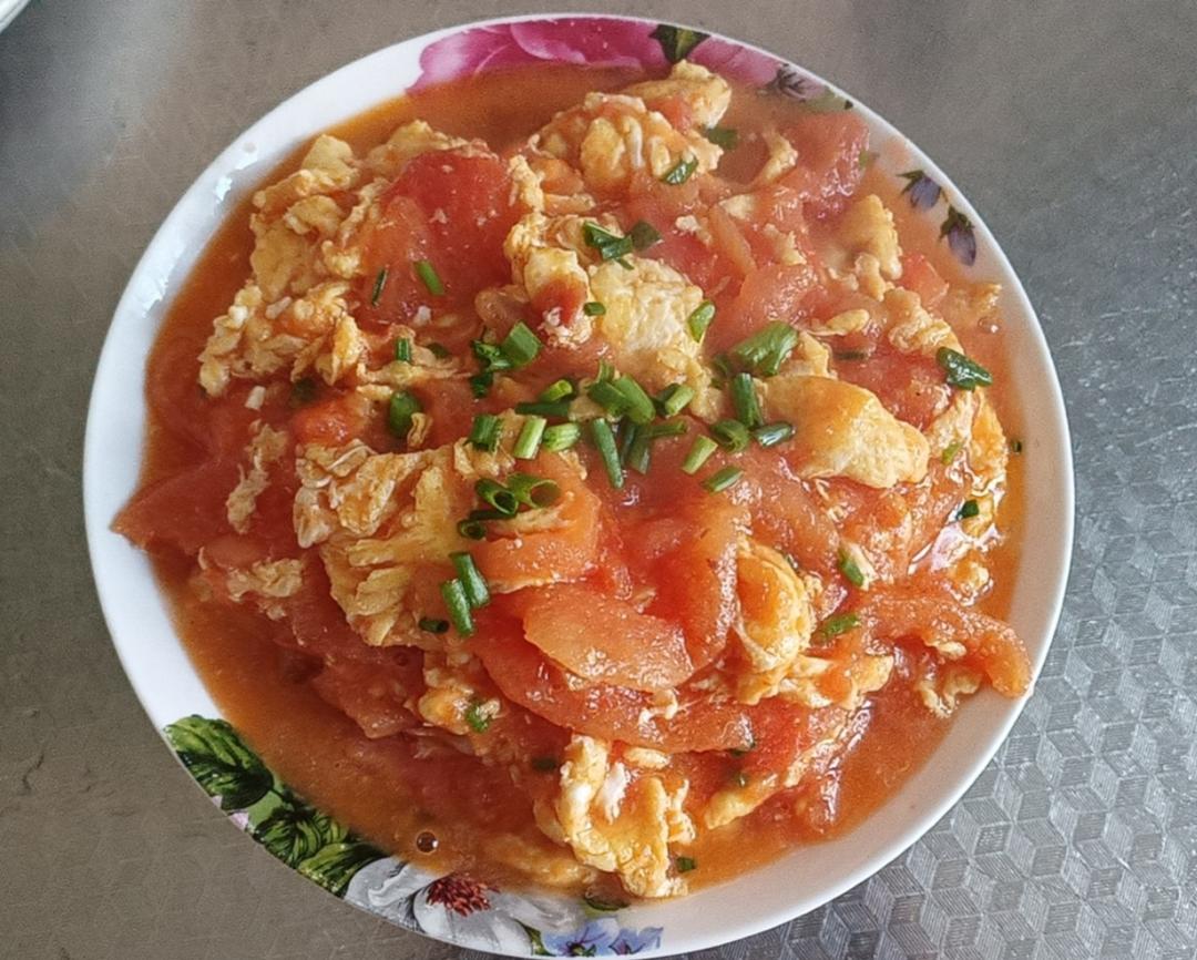 超嫩滑的番茄炒蛋