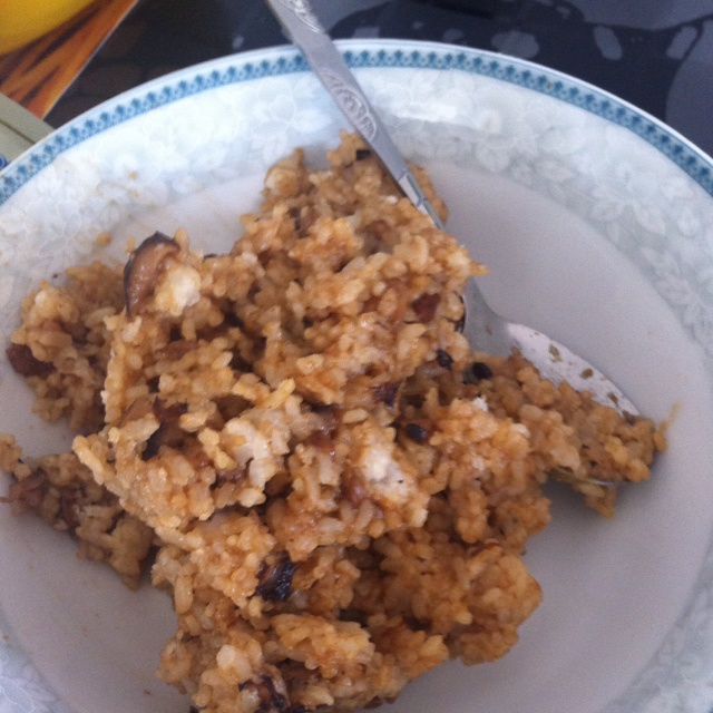 香菇肉丁油饭