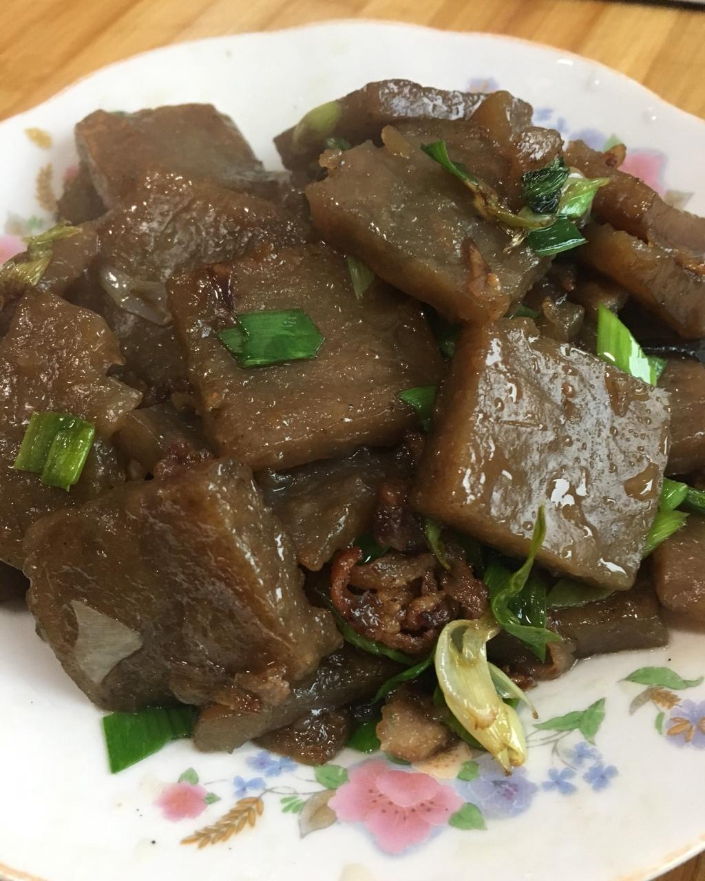 素炒橡子豆腐