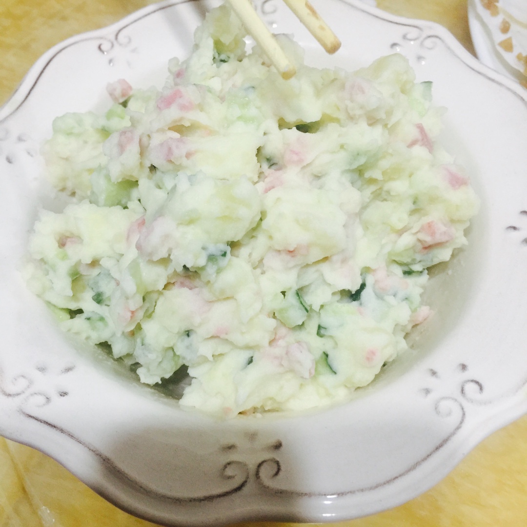 简单的土豆泥沙拉～