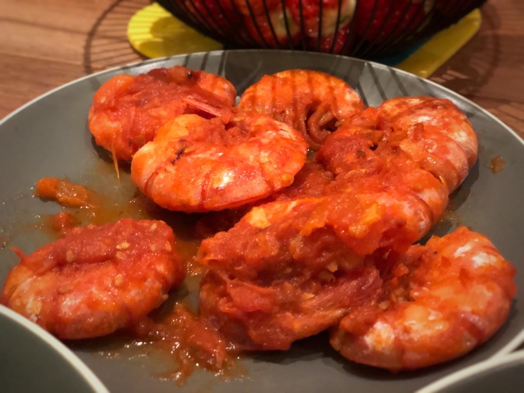 茄汁大虾