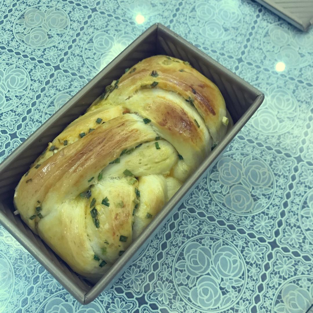 香葱肉松手撕吐司