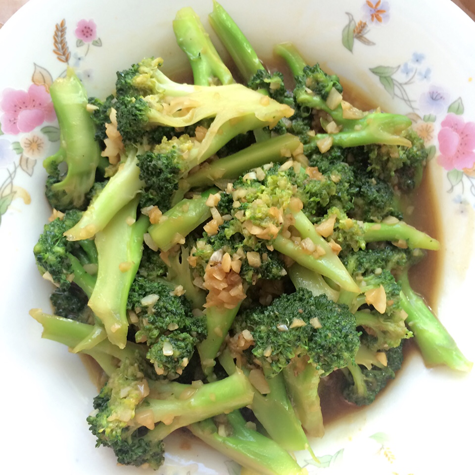蚝油蒜蓉西兰花
