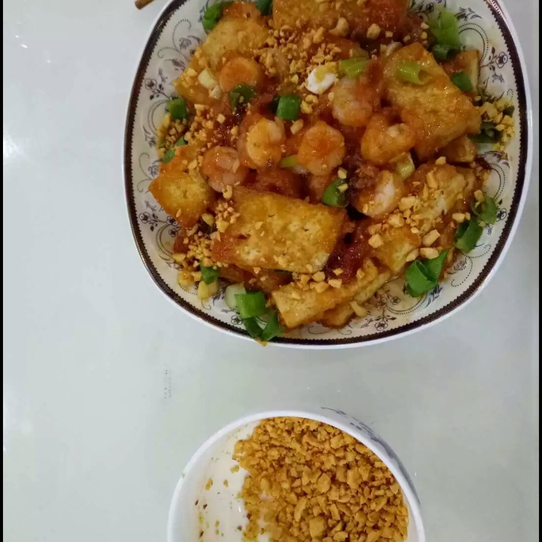 鲜虾番茄豆腐