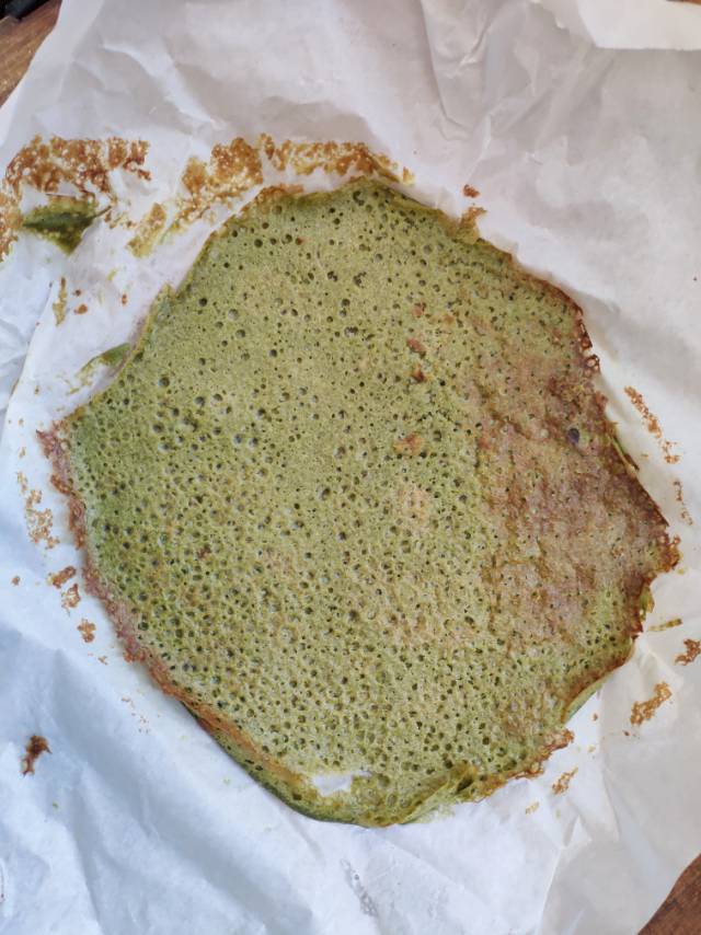 （消灭蛋白）无油抹茶蛋白蛋糕卷