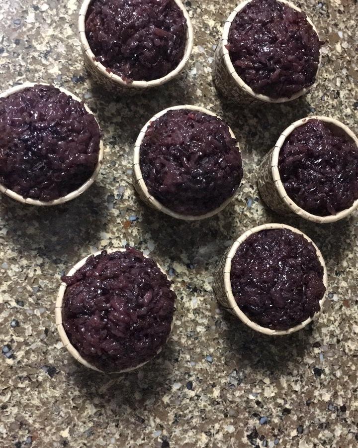 黑米糕