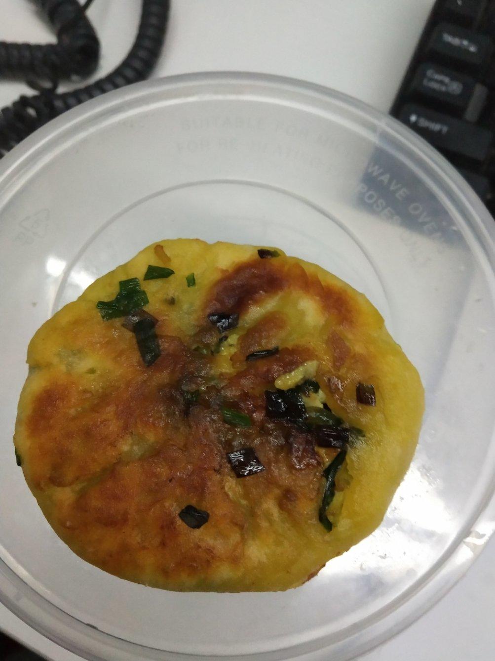薄皮韭菜饼